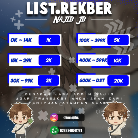 FEE JASA REKBER ADMIN NAJIB